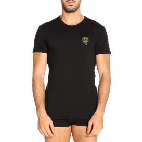 versace underwear v-neck t-shirt|Versace men's beachwear.